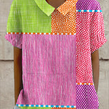 Sofia | Camicia Patchwork Colorata
