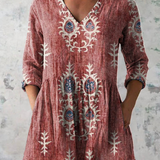 Rebecca | Blusa lunga con scollatura a V