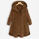Dana™ | Cappotto con Cappuccio a Coste