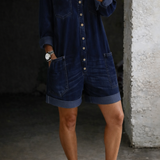 Francesca - Jumpsuit casual con shorts