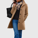 Iris | Cappotto a Un Bottone