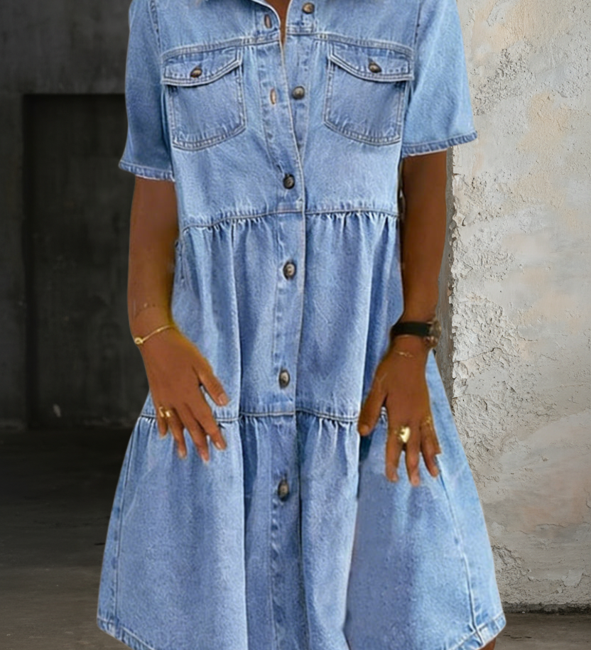 Raffaella - Abito elegante e casual in jeans