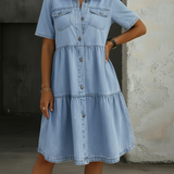 Raffaella - Abito elegante e casual in jeans