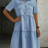 Raffaella - Abito elegante e casual in jeans