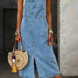 Gabriella - Abito casual in denim con spalline