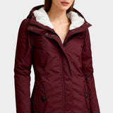 Anna™ | Giacca autunnale lunga in pile