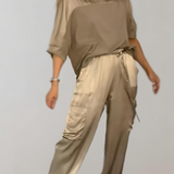 Nadia | Set Lounge Cargo in Seta