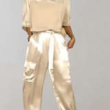 Nadia | Set Lounge Cargo in Seta
