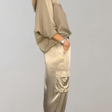 Nadia | Set Lounge Cargo in Seta