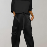Nadia | Set Lounge Cargo in Seta