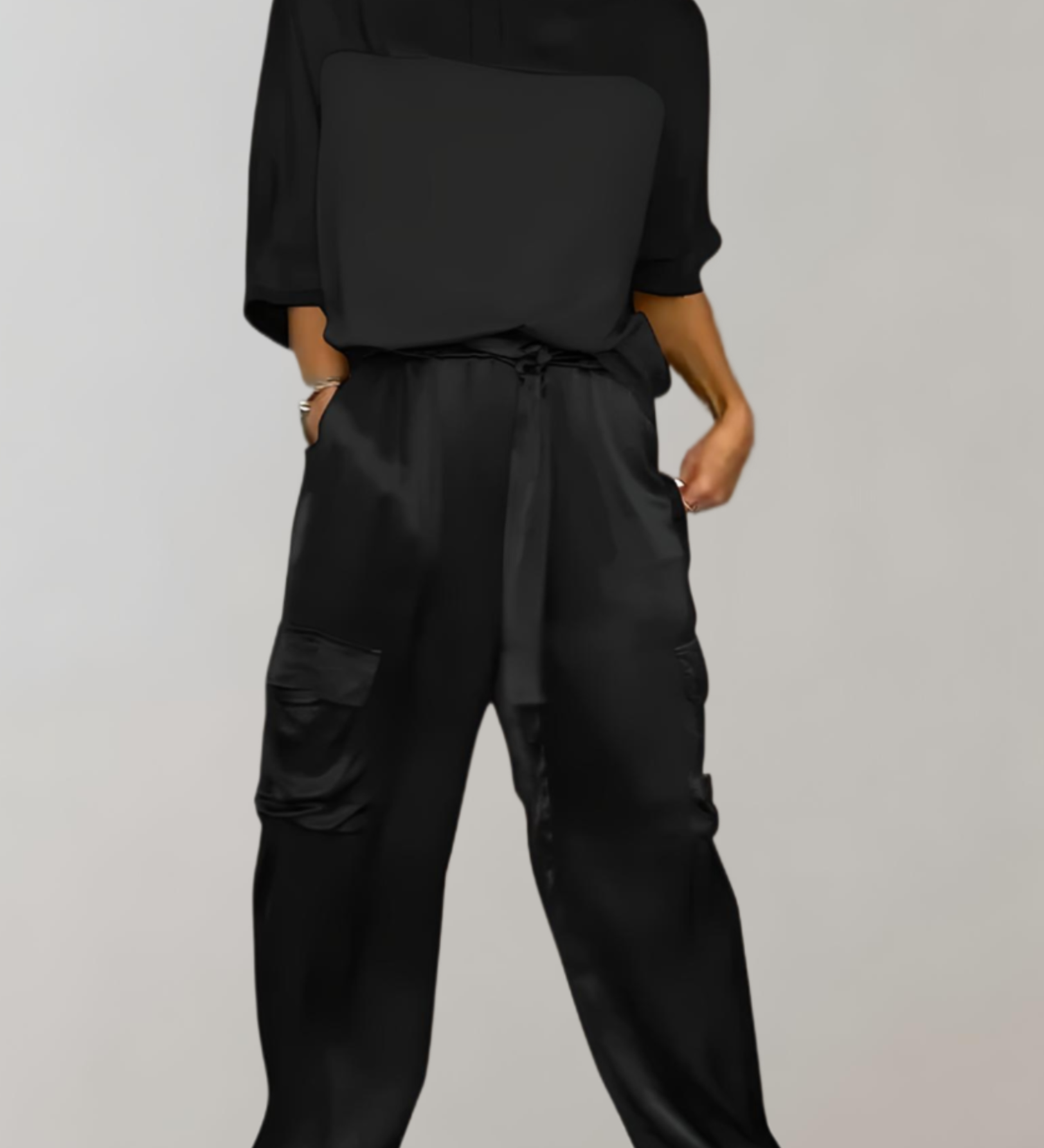 Nadia | Set Lounge Cargo in Seta
