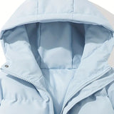 Anna - Cappotto invernale foderato con cappuccio