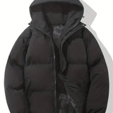 Anna - Cappotto invernale foderato con cappuccio