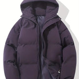 Anna - Cappotto invernale foderato con cappuccio