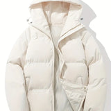 Anna - Cappotto invernale foderato con cappuccio