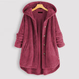 Dana™ | Cappotto con Cappuccio a Coste
