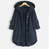 Dana™ | Cappotto con Cappuccio a Coste