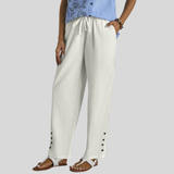 Isabella | Pantaloni Relaxed con Bottoni