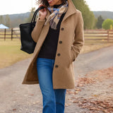 Iris | Cappotto a Un Bottone