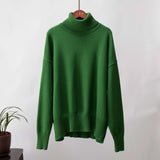 Pull Collo Alto Lussuoso e Morbido per Donna