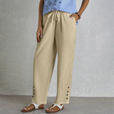 Isabella | Pantaloni Relaxed con Bottoni