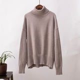 Pull Collo Alto Lussuoso e Morbido per Donna