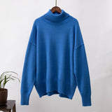 Pull Collo Alto Lussuoso e Morbido per Donna