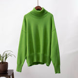 Pull Collo Alto Lussuoso e Morbido per Donna