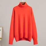 Pull Collo Alto Lussuoso e Morbido per Donna