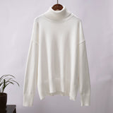 Pull Collo Alto Lussuoso e Morbido per Donna