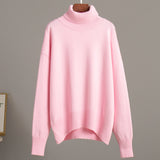 Pull Collo Alto Lussuoso e Morbido per Donna