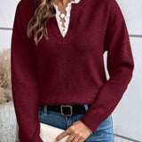 Maria | Blusa Elegante con Collo Francese