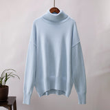 Pull Collo Alto Lussuoso e Morbido per Donna