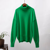 Pull Collo Alto Lussuoso e Morbido per Donna