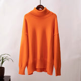 Pull Collo Alto Lussuoso e Morbido per Donna