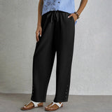 Isabella | Pantaloni Relaxed con Bottoni