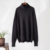Pull Collo Alto Lussuoso e Morbido per Donna