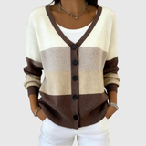 Eleonora | Cardigan in Maglia Confortevole con Bottoni