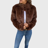 Sofia - Giacca termica femminile Teddy Fleece