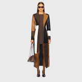 Maria - Cappotto lungo in patchwork
