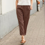Emma | Pantaloni Ampi con Tasche