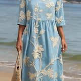 Noemi | Abito casual da donna con stampa floreale
