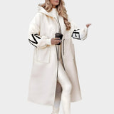 El Rosana™ | Cappotto-cardigan elegante con cappuccio
