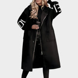 El Rosana™ | Cappotto-cardigan elegante con cappuccio