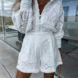Tea | Completo Elegante in Pizzo
