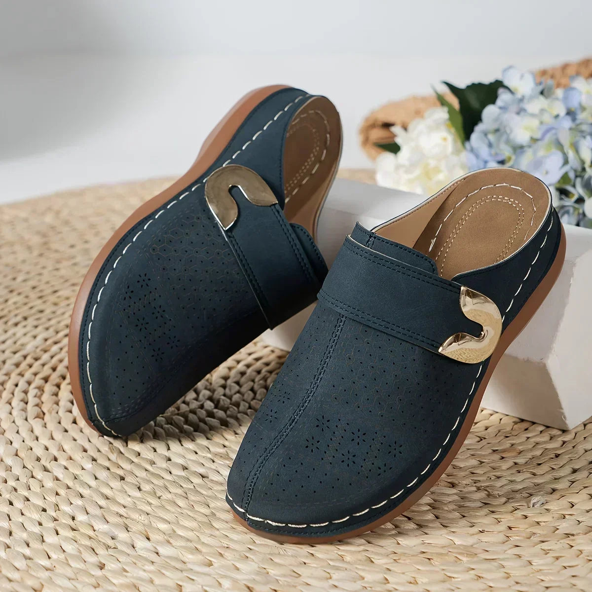 Sabrina | Sandali con zeppa chic e di sostegno