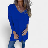 Leontýna – Tunica ampia in maglia con scollo a V