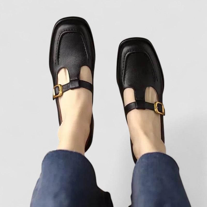 Caterina | Scarpe Mary Jane con cinturino a T ortopediche