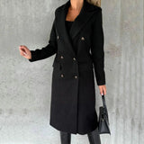 DESIREE™ | CAPPOTTO LUNGO CON BOTTONI DOPPI