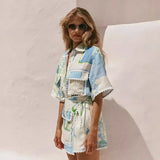 Lea | Completo Patchwork Chic